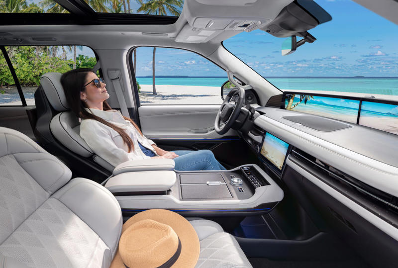 I drove the new Lincoln Navigator Black Label. It's basically a rolling tech lab.