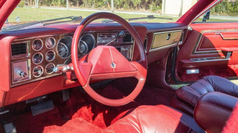 This 33,000-mile 1987 Chrysler Fifth Avenue is a beautiful barrage of burgundy malaise-era brilliance
