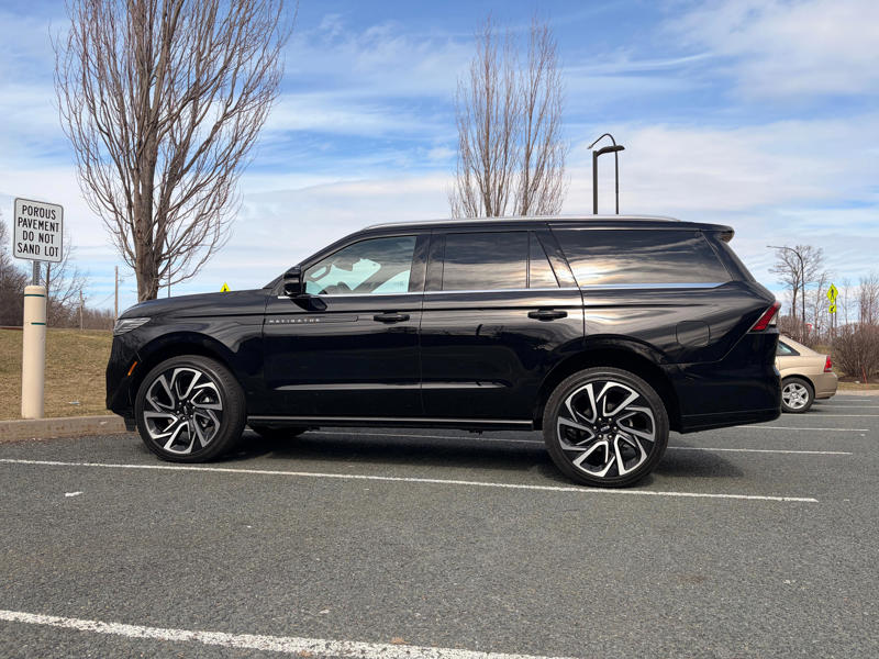I drove the new Lincoln Navigator Black Label. It's basically a rolling tech lab.
