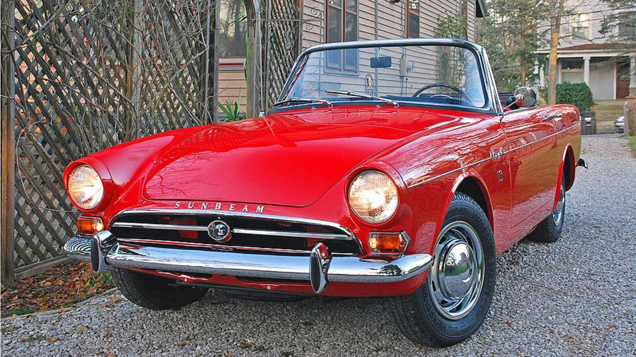 At first glance the 1966 Sunbeam Tiger looked tame until the V8 came alive