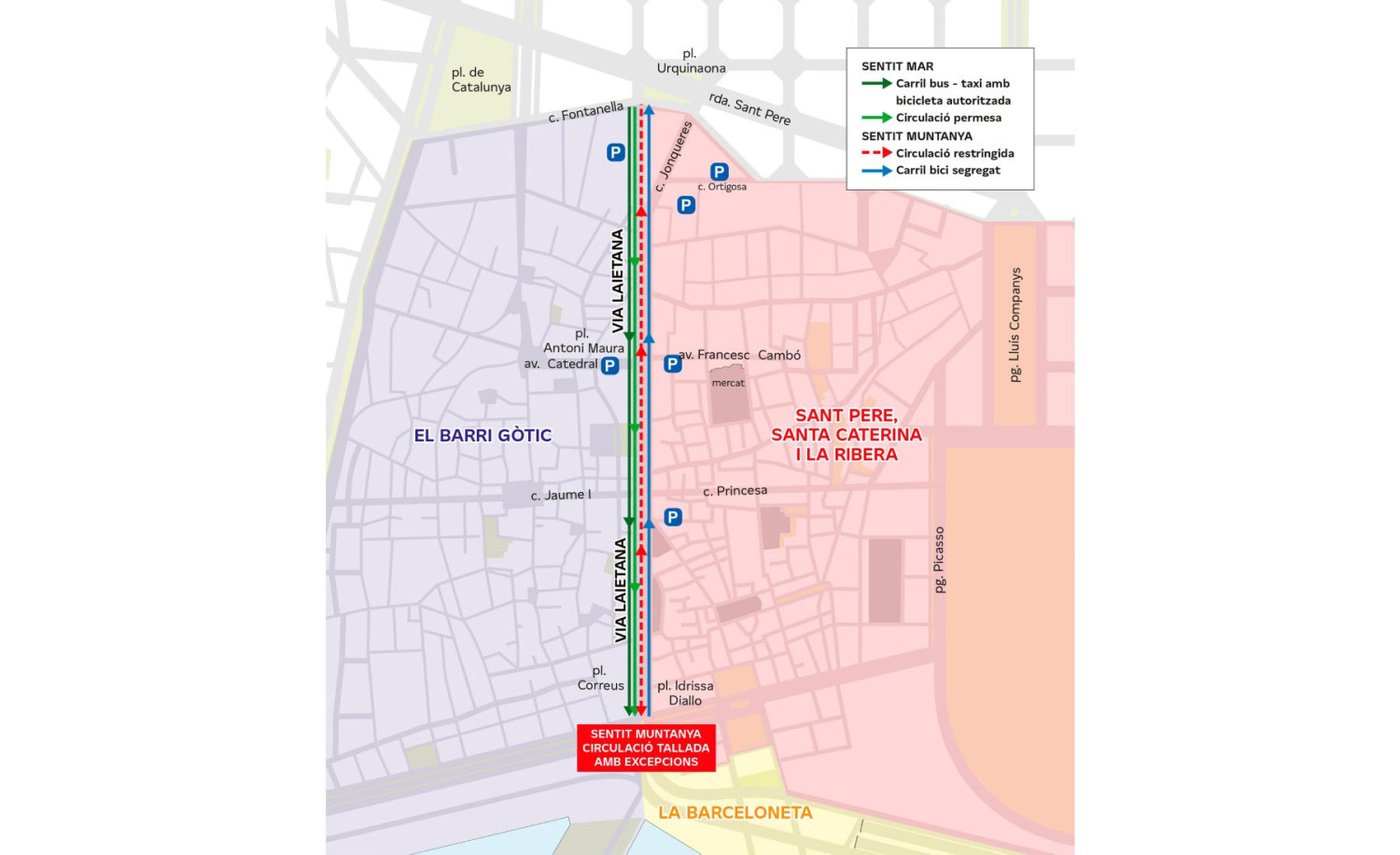Desde finales de abril, pasar por esta importante calle puede costarte 90 euros
