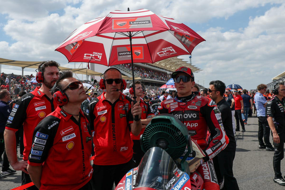 Marc Márquez y su reflexión ante la crisis de Ducati frente a Jorge Martín y Bezzecchi: "Creo"