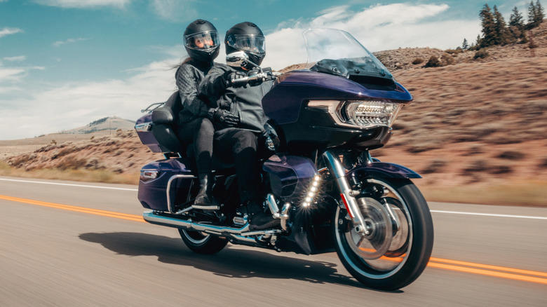 Which Harley-Davidson motorcycles work well for two riders?