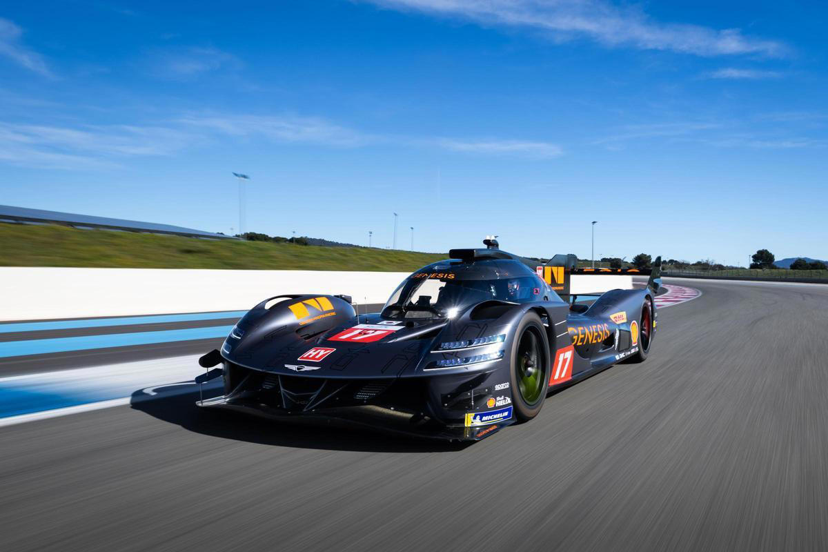 Genesis presenta la decoración de su hypercar en su debut en la resistencia