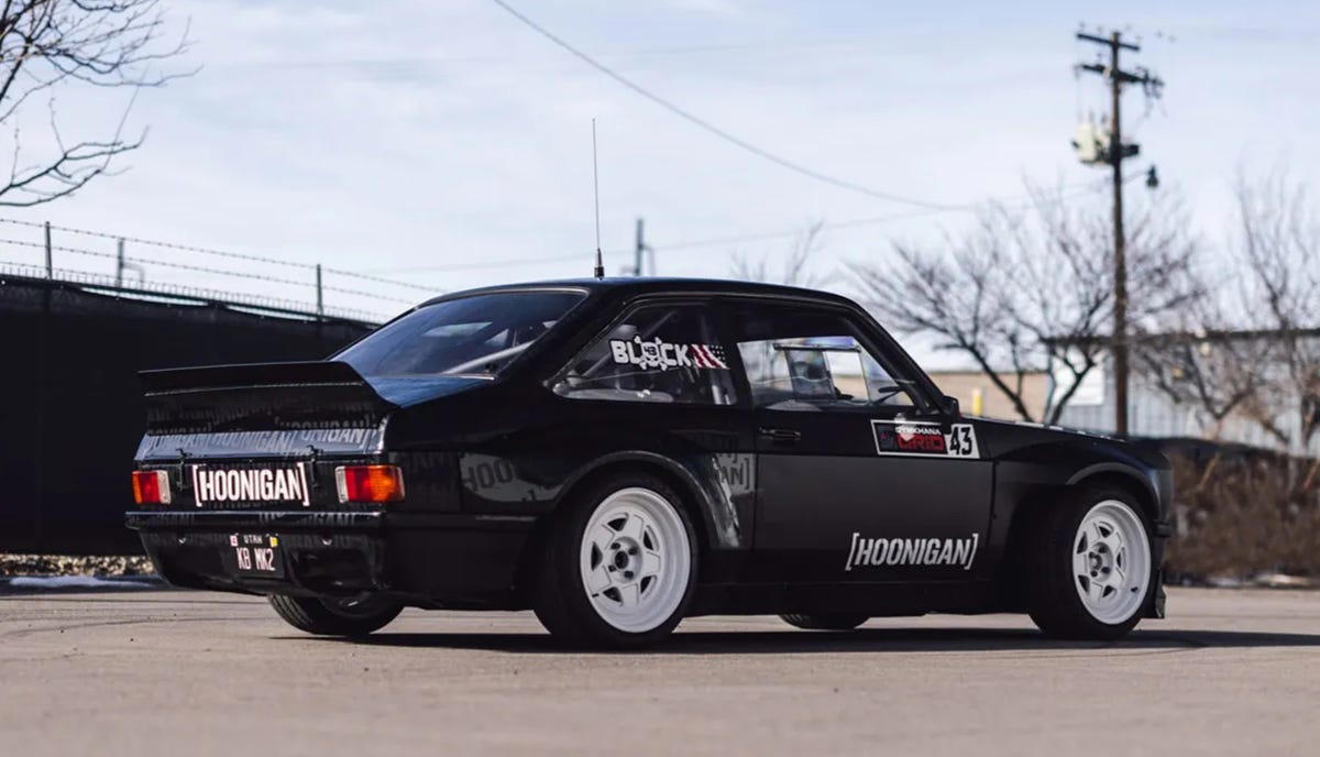 Aparece a subasta otro coche de Ken Block, su recordado Ford Escort MKII Gymkhana