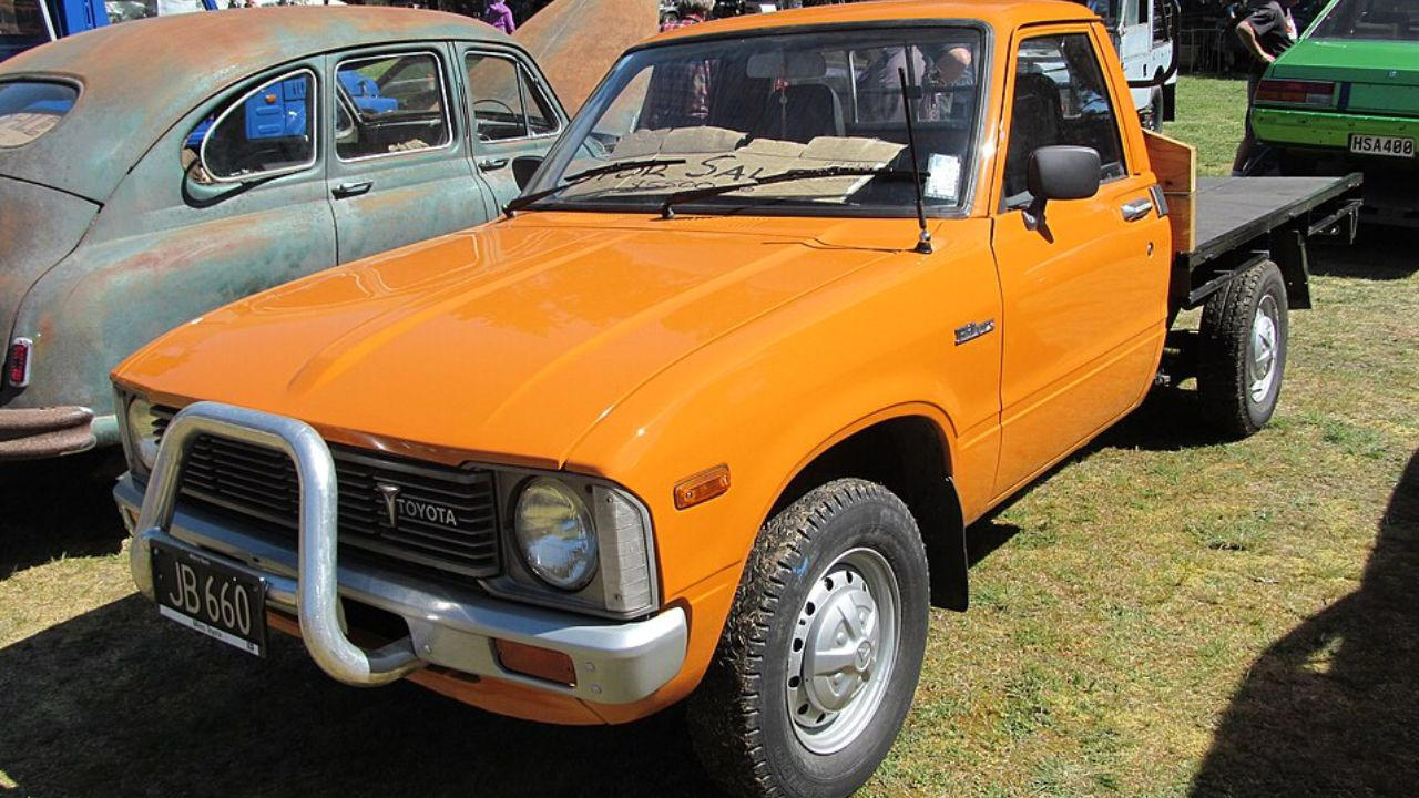 Toyota, Toyota Hilux, Small but tough, the 1979 Toyota Hilux earned global respect