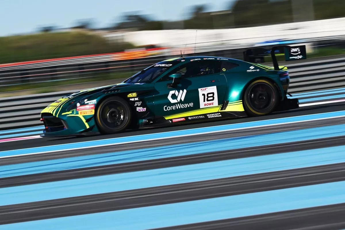 Stroll, Merhi y Mari Boya, penúltimos con Aston Martin en las 6H de Paul Ricard