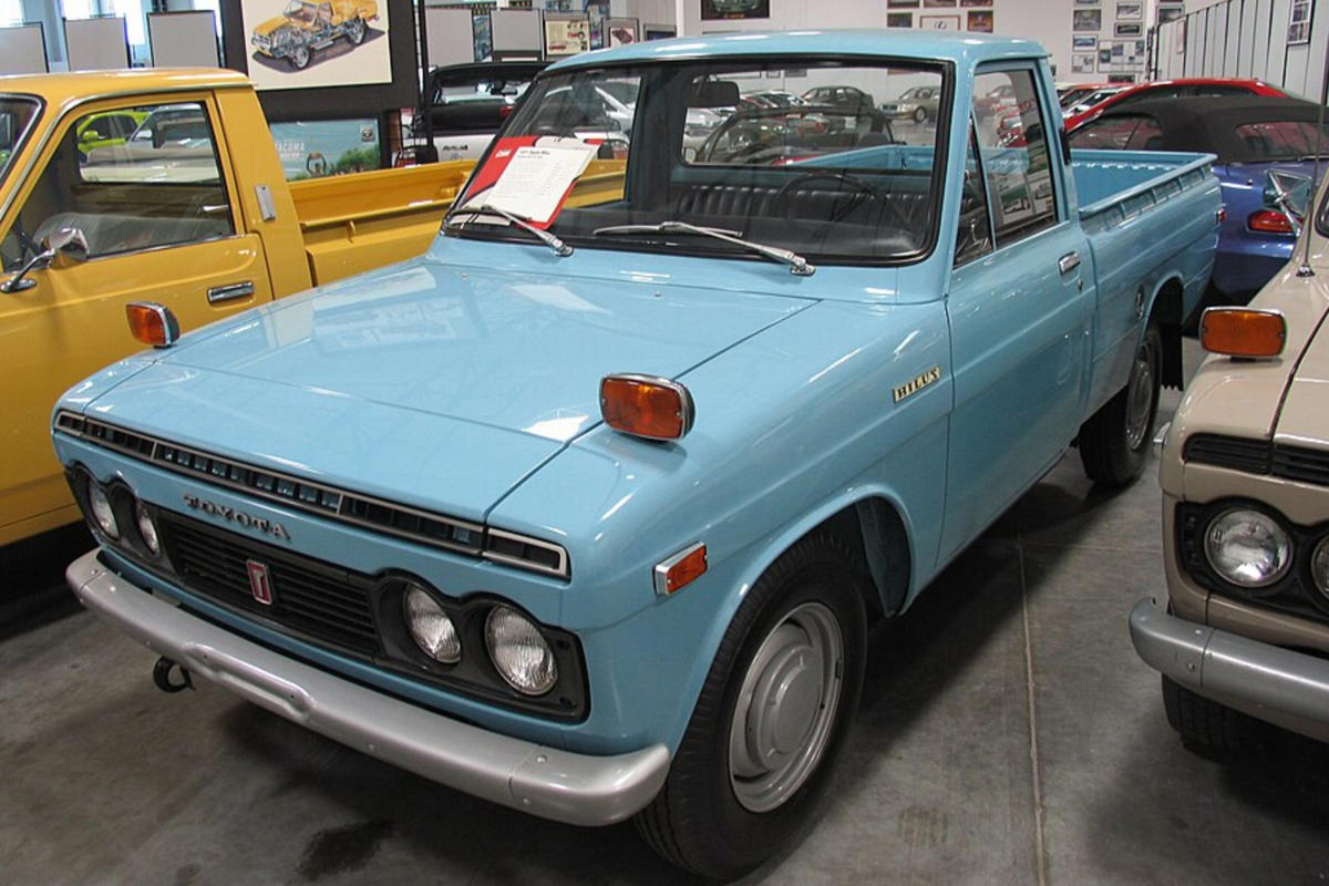 Toyota, Toyota Hilux, Simple and durable, the 1970 Toyota Hilux built a reputation worldwide