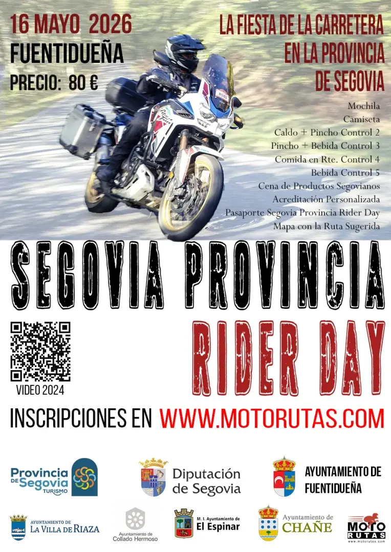 Si te gustan las rutas en moto, este es un gran plan para el próximo 16 de mayo