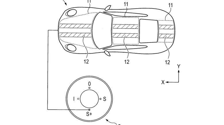 Porsche patents racing stripes that appear when you switch into sport mode