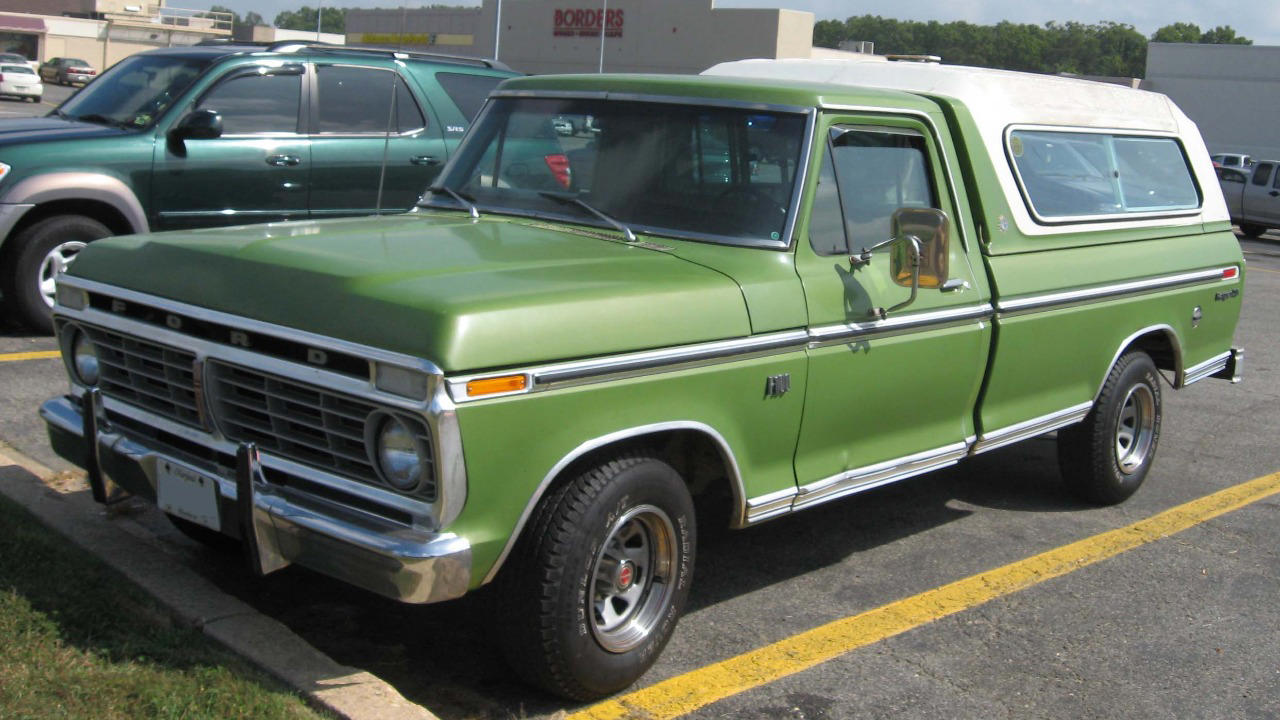 Ford, The 1973 Ford F-100 introduced a new era of truck design