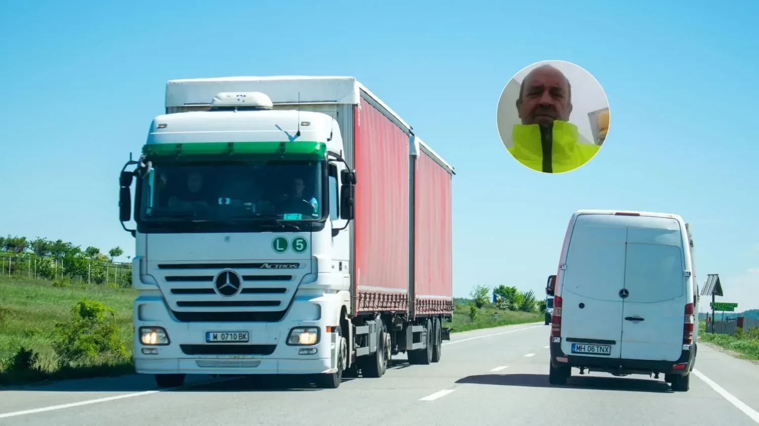 José Luis (69 años), camionero que está jubilado: "Igual son 3.500 o 4.000 euros para empezar, más el camión, y eso echa para atrás al personal"