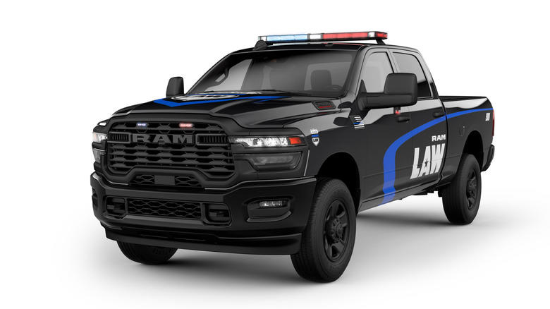2027 Ram 2500 emergency response vehicle just cucked your police department's Ford Explorers