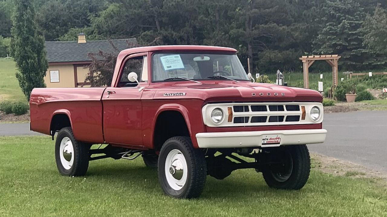 The 1968 Dodge W-200 brought heavy-duty performance to the forefront