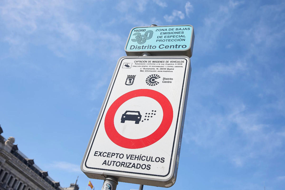 Automovilistas Europeos Asociados pide al Ayuntamiento de Madrid que anule las multas de las zonas de bajas emisiones