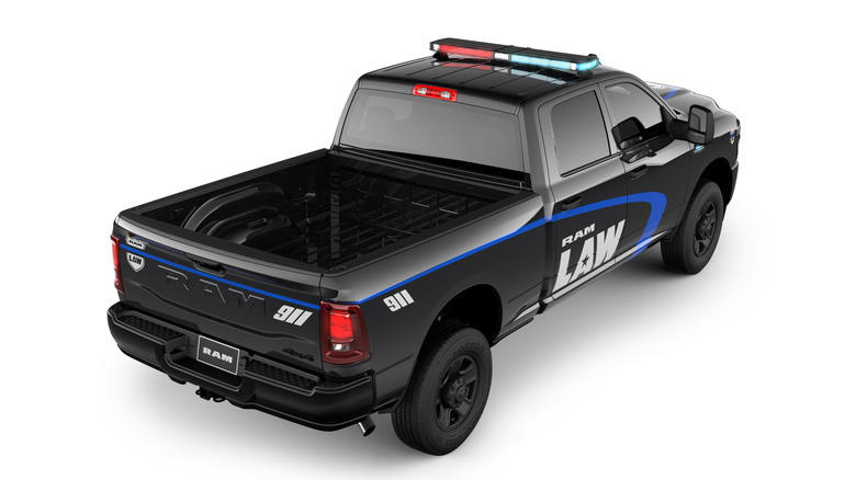 2027 Ram 2500 emergency response vehicle just cucked your police department's Ford Explorers