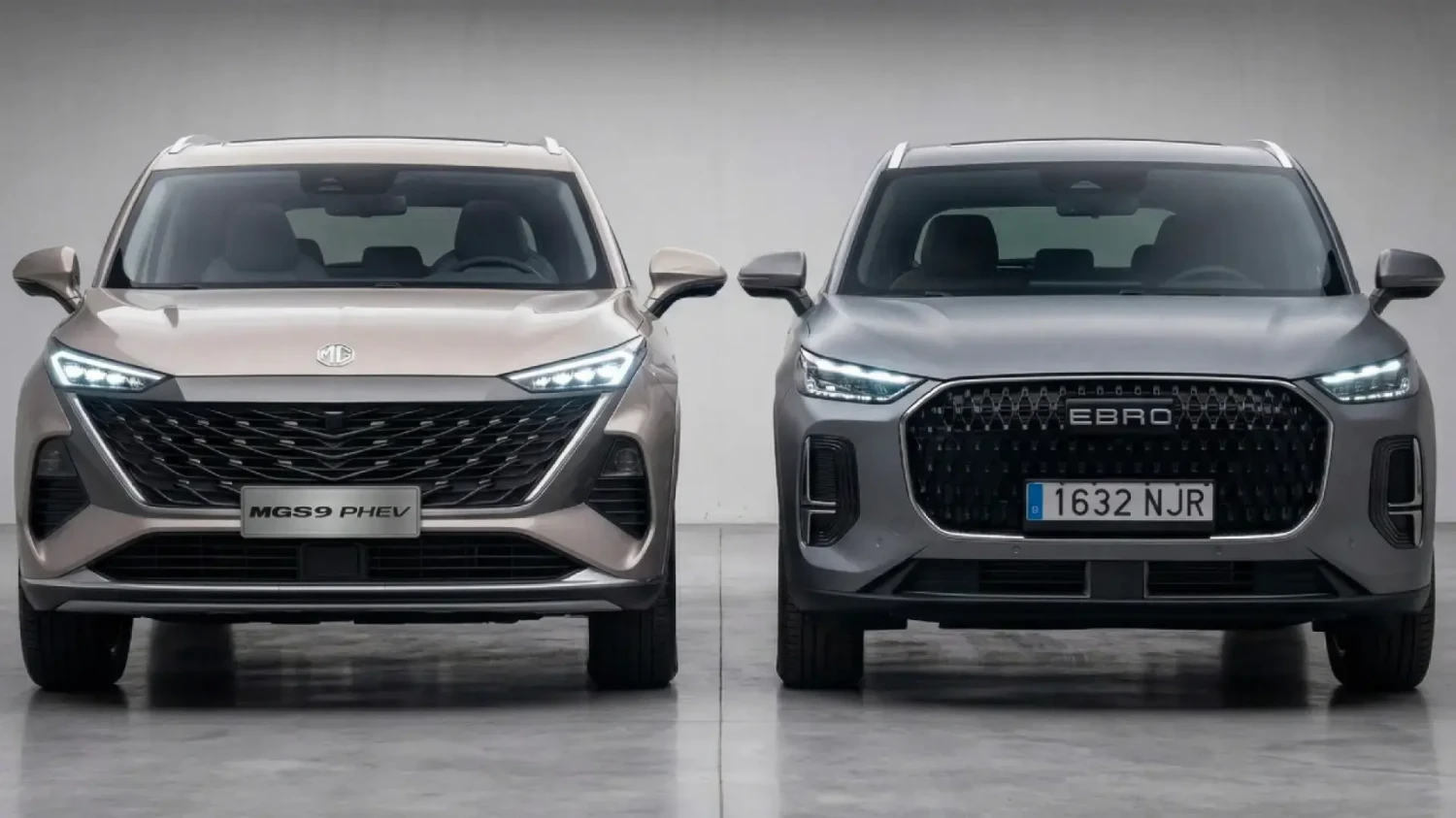 MG, MG S9 o Ebro S900, ¿cual es mejor SUV para todos los públicos?