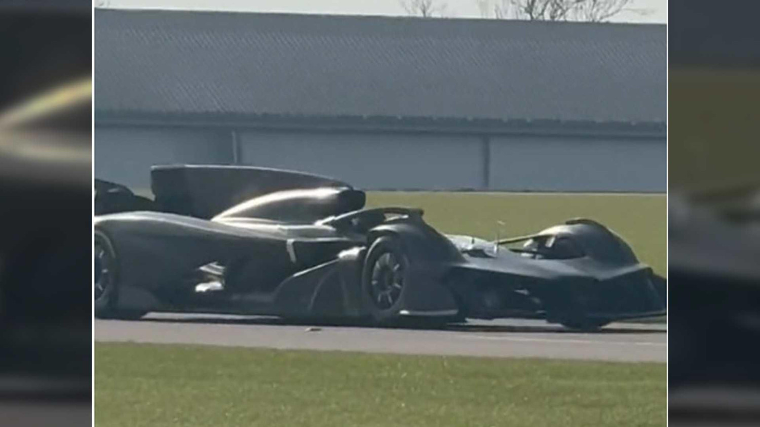 Aston Martin's insane Batmobile just got spotted again, and it's wilder than we imagined