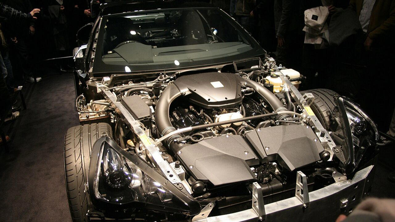 The engine inside the Lexus LFA that sounds like nothing else on earth
