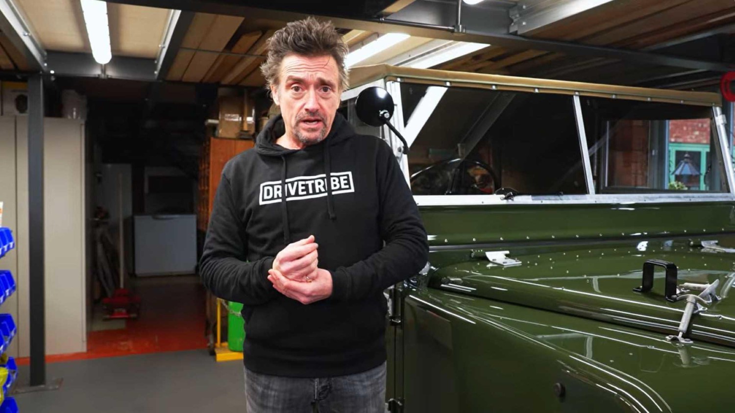 Richard Hammond finds greatest car ever built in boxes in his garage