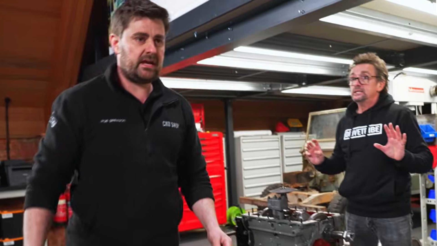 Richard Hammond finds greatest car ever built in boxes in his garage