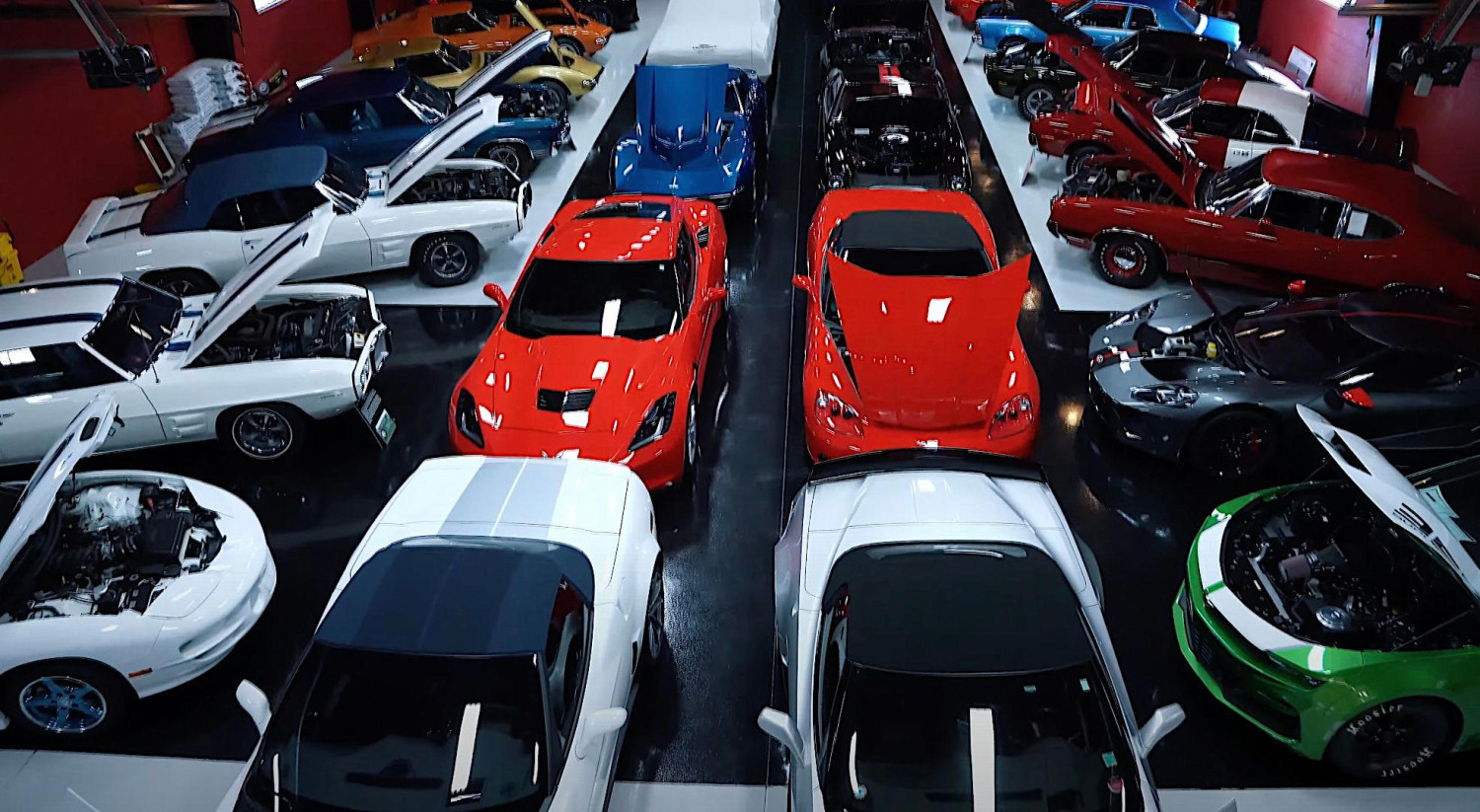 Explore an American muscle car collection