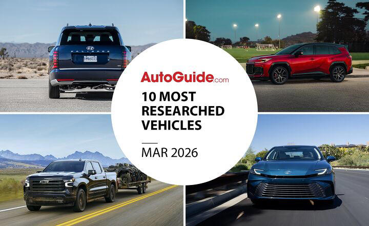 These are the vehicles people are researching most: March 2026