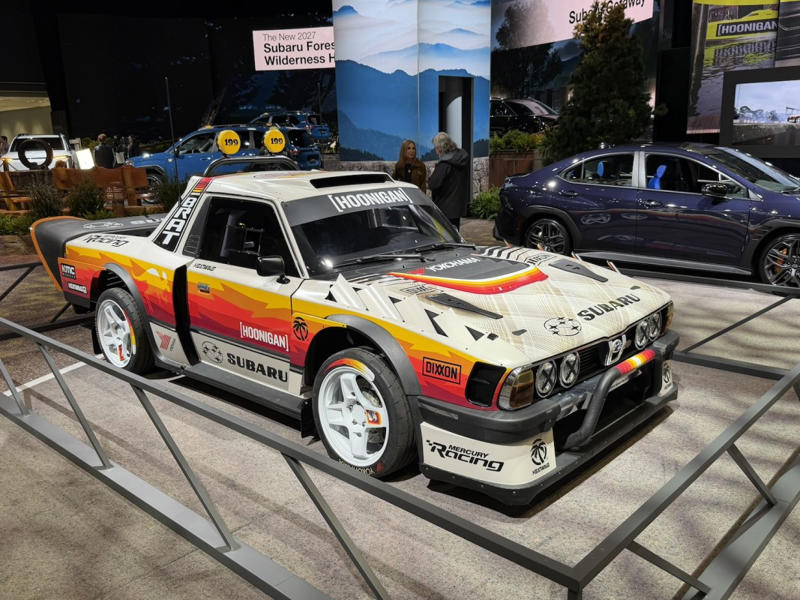 This might be the wildest Subaru at the New York Auto Show