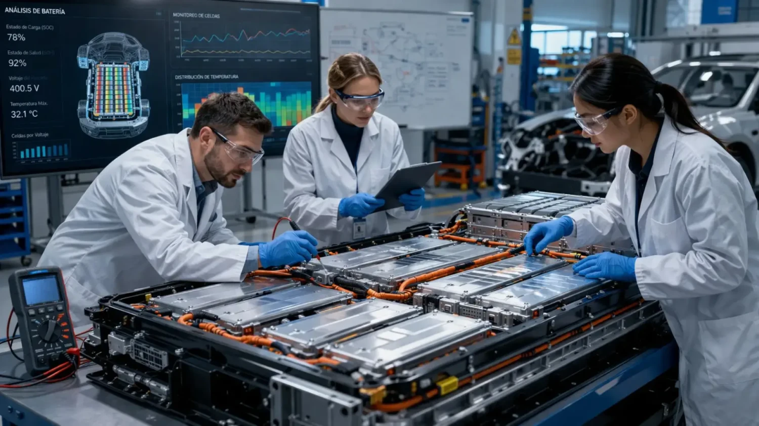 Expertos han analizado 24.000 baterías de coches eléctricos y corroboran que a los 160.000 km o tras 6 años, su capacidad se sitúa por encima del 90%