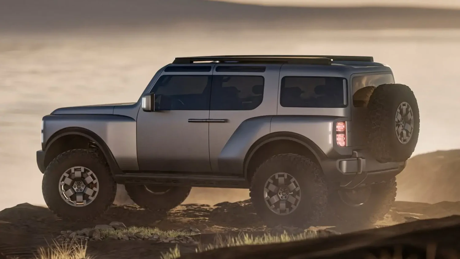 Ford, Ford Bronco, Jeep, Jeep Wrangler, Hyundai, Ni Ford Bronco ni Jeep Wrangler, el Hyundai Boulder Concept es el 4x4 de largueros y travesaños que llegará en 2030