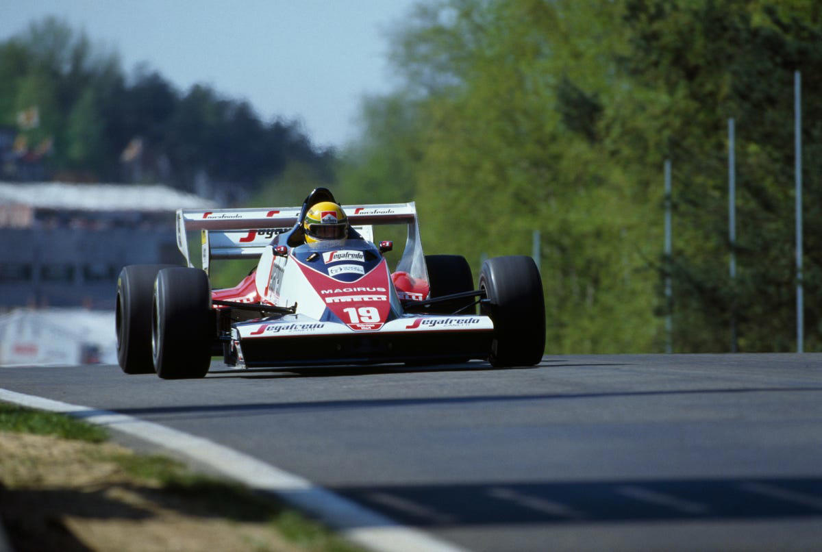 A subasta el primer Fórmula 1 de Ayrton Senna; este Toleman TG183B de precio incalculable