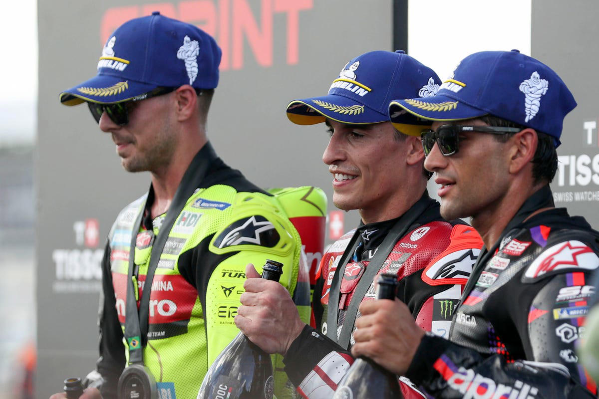 Jorge Martín y su predicción sobre Marc Márquez y Ducati que incluye a Aprilia: "Volverán a la..."