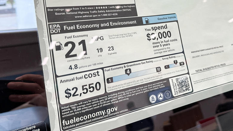 The difference between efficiency and miles per gallon