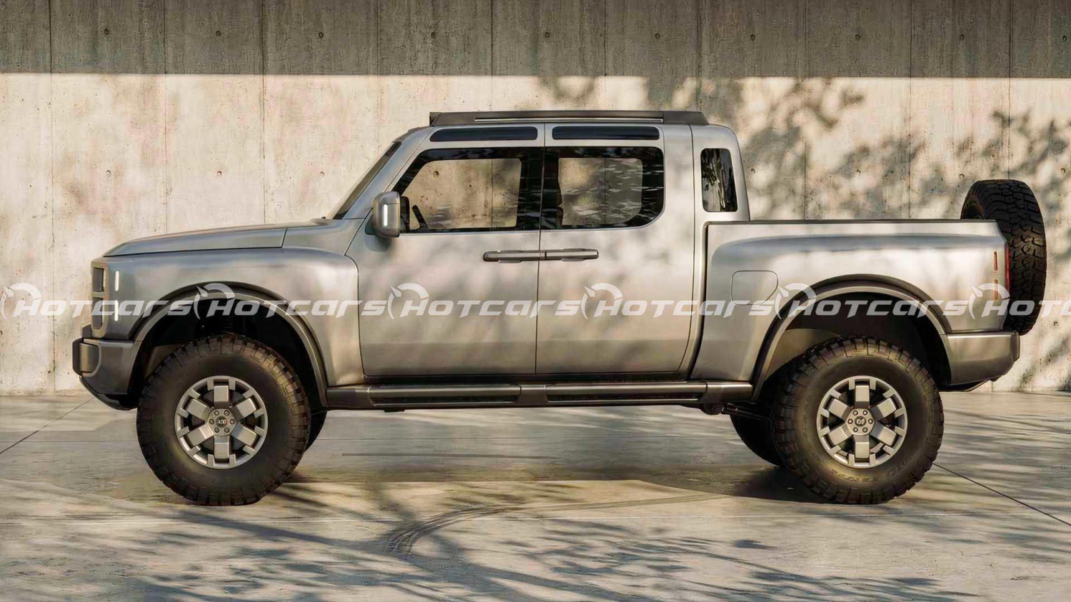 We hope Hyundai's upcoming midsize pickup looks just like this