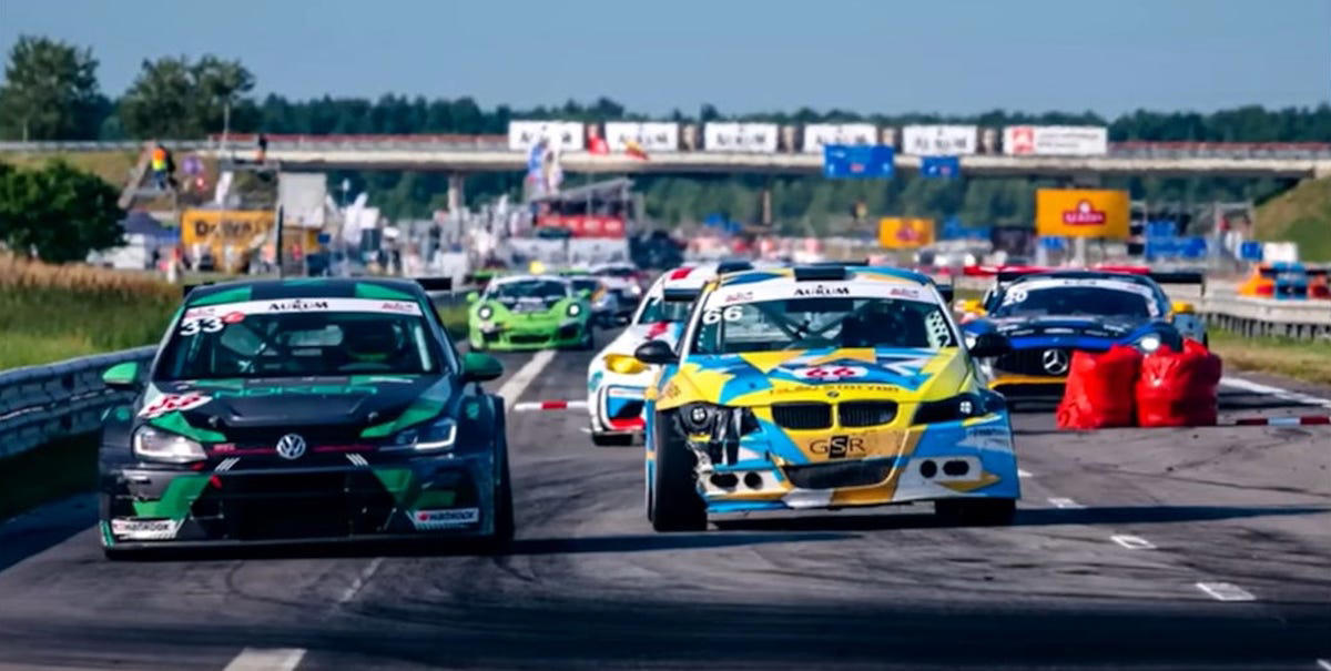 Check out the crazy Aurum 1006 endurance race in Lithuania