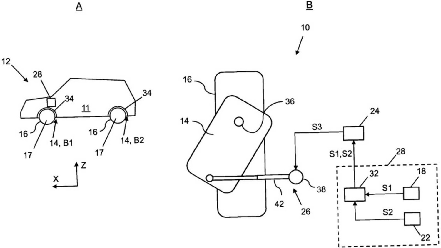 Mercedes-Benz patents excessively complex active mudflaps to keep cars cleaner