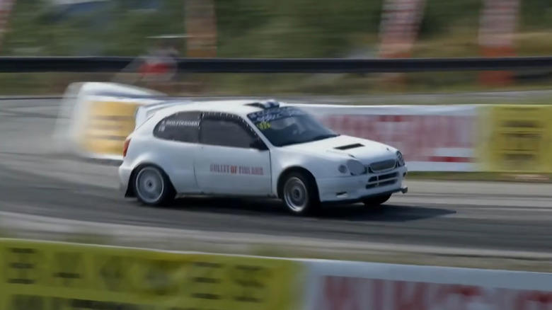 This hillclimb Toyota Corolla only needs a one-liter engine to melt your face off