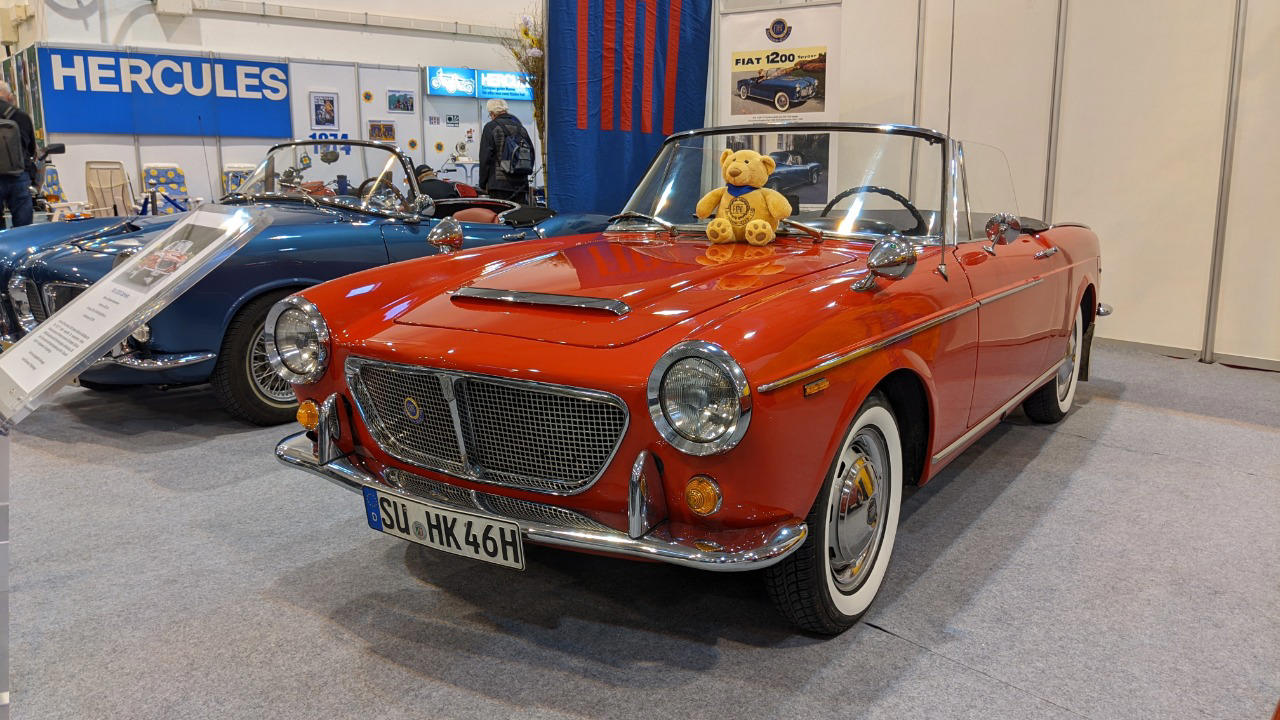 The 1959 Fiat 1200 Spider carried charm that didn’t need to shout