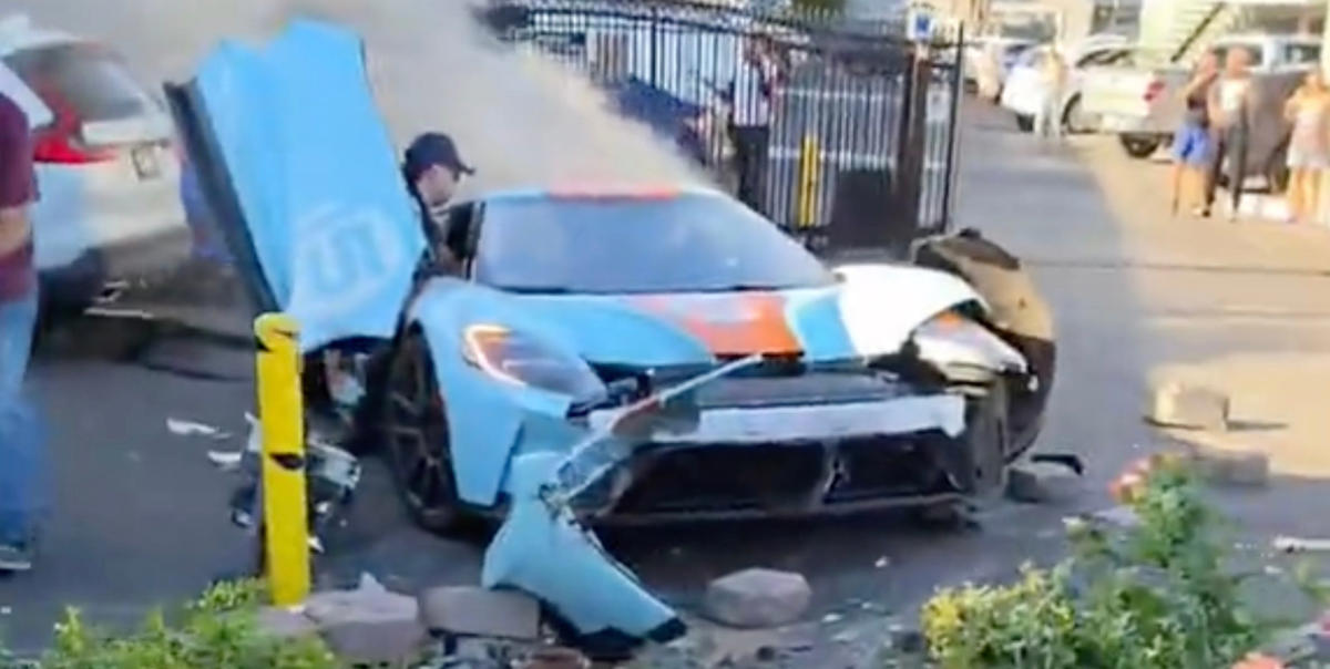 Ford, Ford GT, 2,5 millones de euros convertidos en chatarra: Así ha quedado este Ford GT Heritage Edition