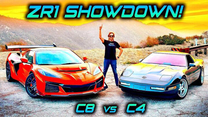 The ZR1 Corvette shootout: C4 vs C8!