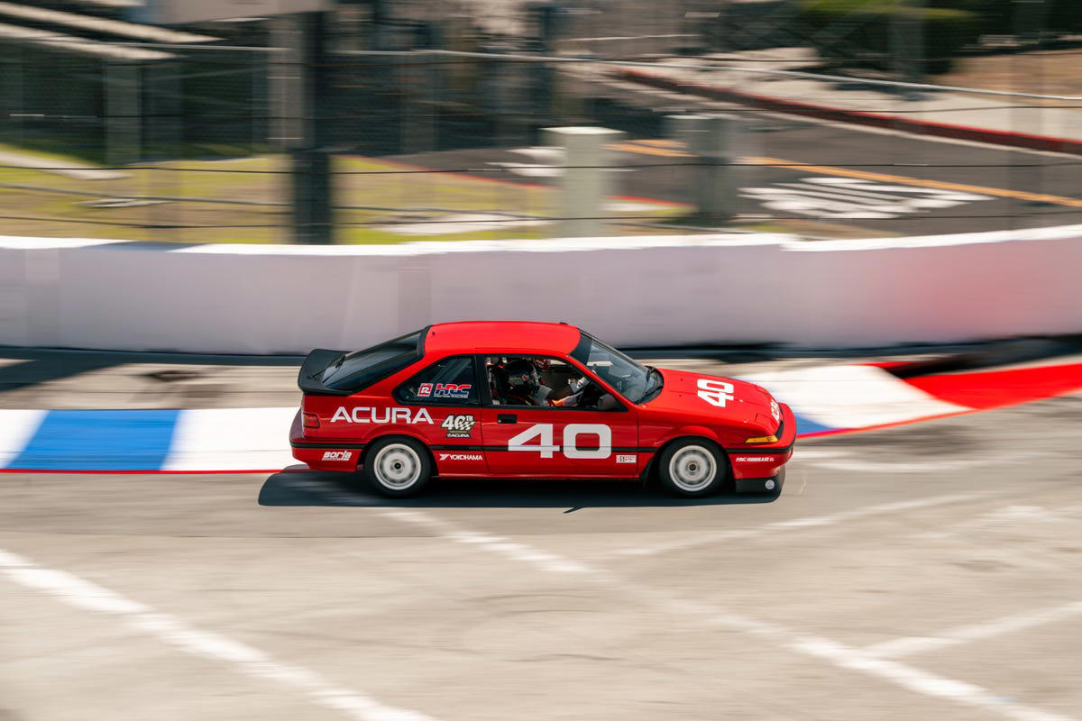 One Fast Lap in an Historically Accurate Acura Integra