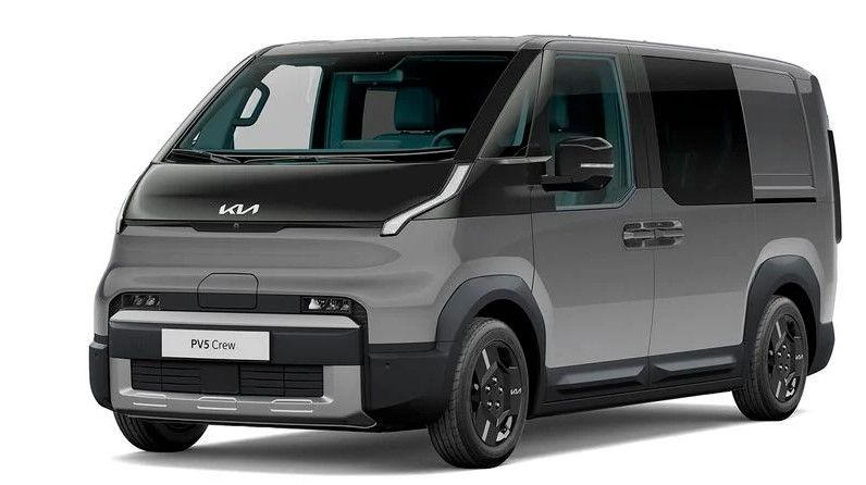 La KIA PV5 Crew Van llega para cambiar las reglas: trabajo entre semana y familia el fin de semana