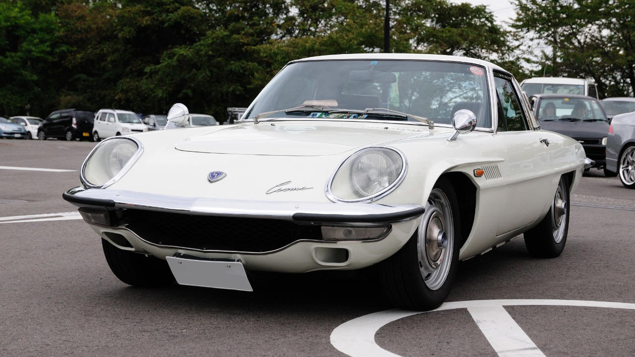 Mazda, At launch, the 1968 Mazda Cosmo introduced rotary power to the world