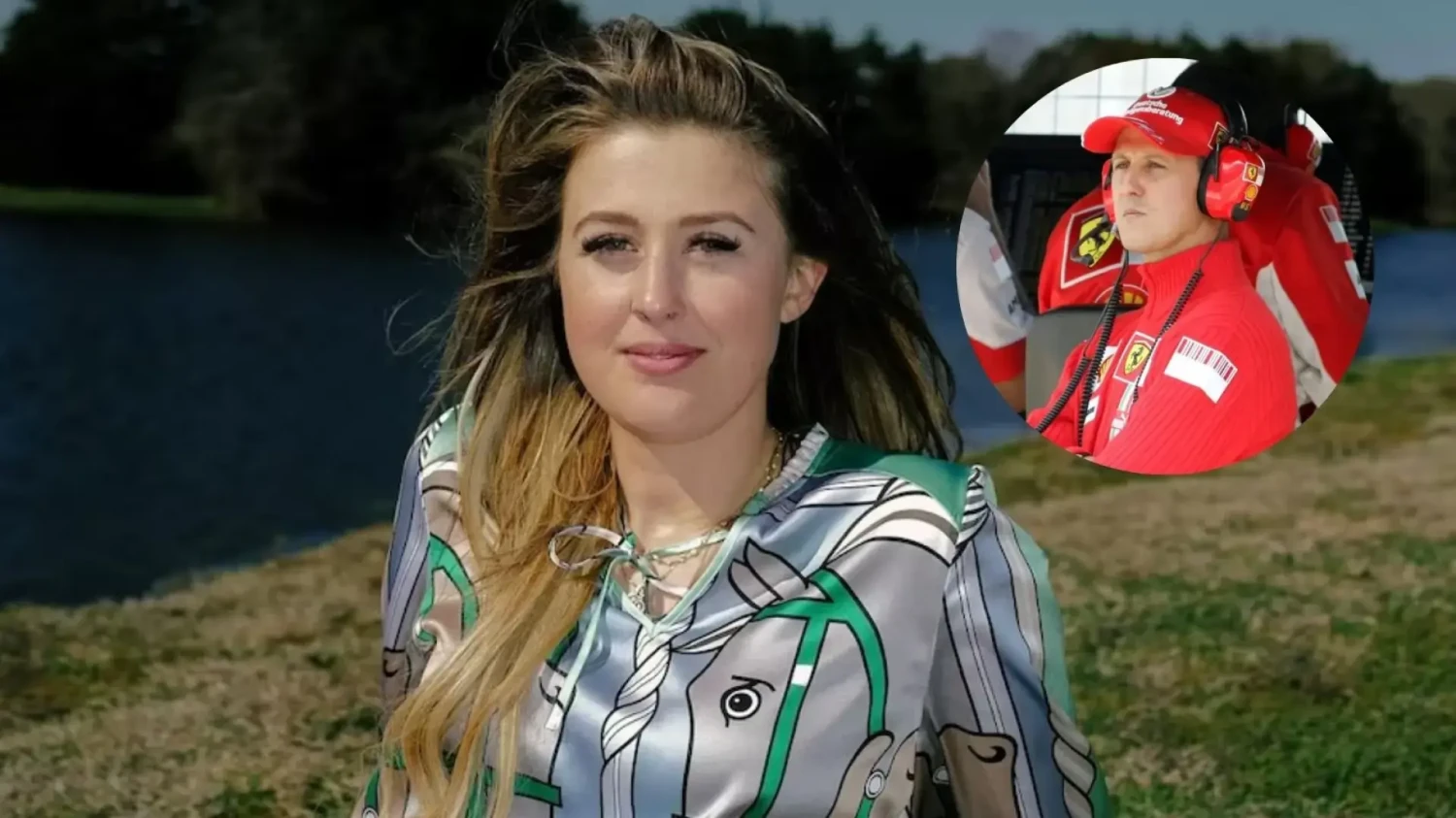 Gina Schumacher (29 años), hija de Michael Schumacher, habla por primera vez después del accidente de su padre