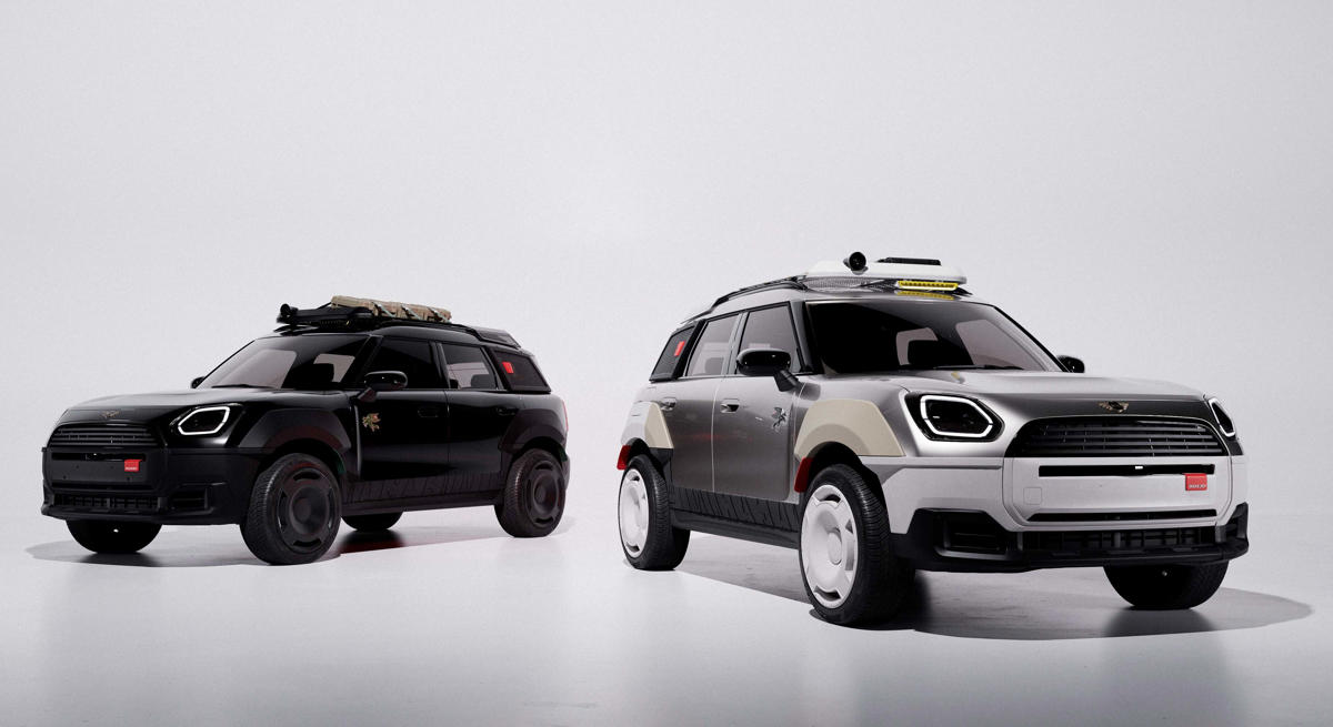 Mini convierte el coche en un escenario musical sobre ruedas