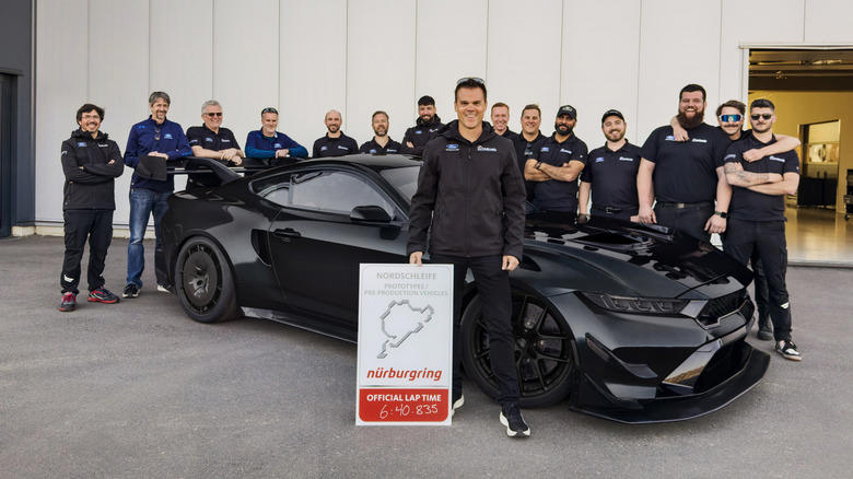 New Ford Mustang GTD competition variant sets 11-second-faster Nürburgring time, beating everything but Mercedes-AMG One