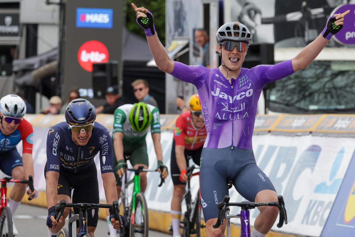 Foldager da la sorpresa en la Flecha Brabanzona