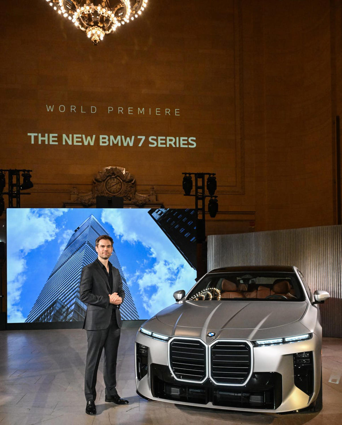 El curioso escenario elegido por BMW para presentar su nuevo Serie 7: la estación de tren más famosa