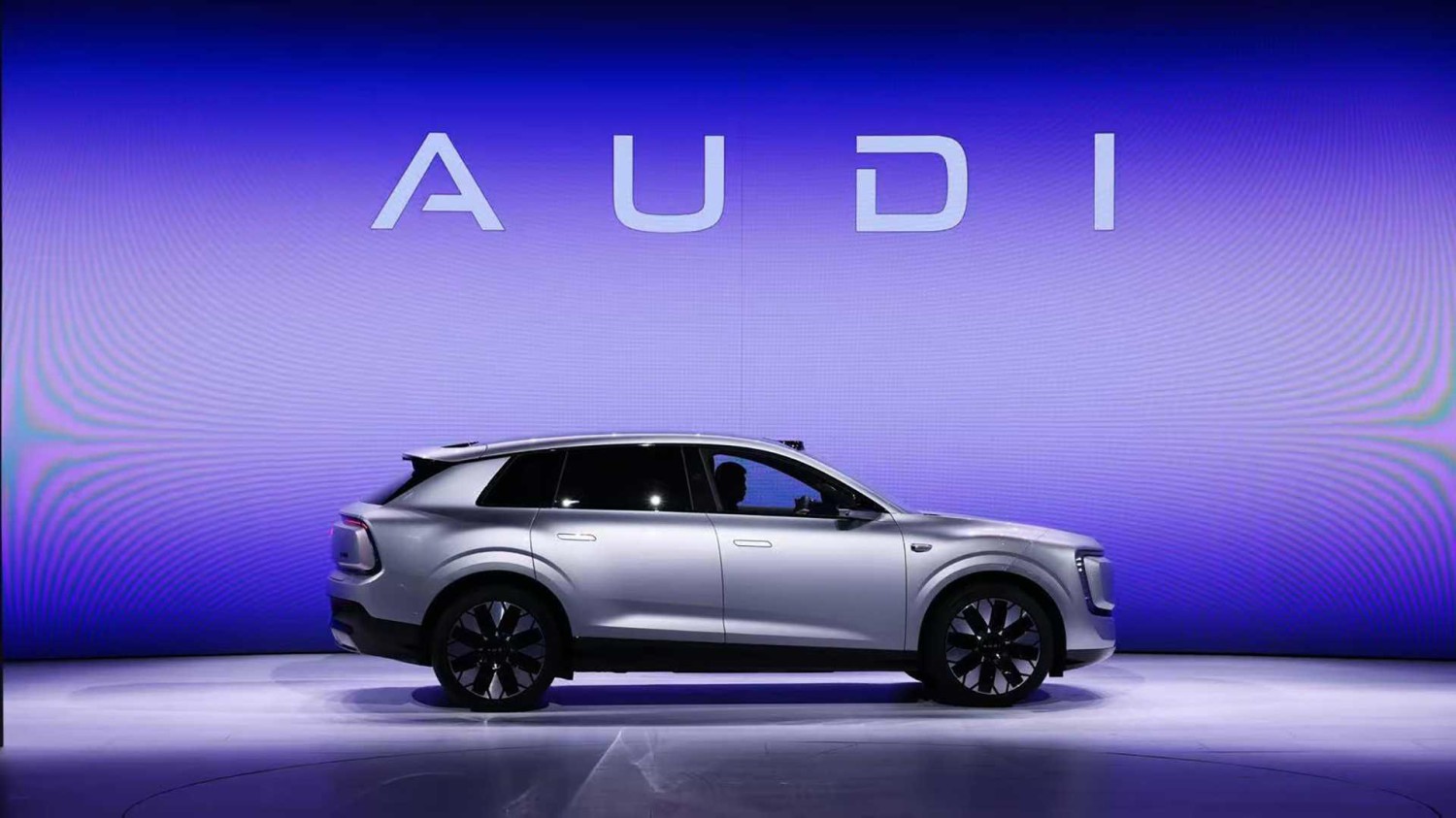 The newest AUDI SUV is almost as big as its all-caps name