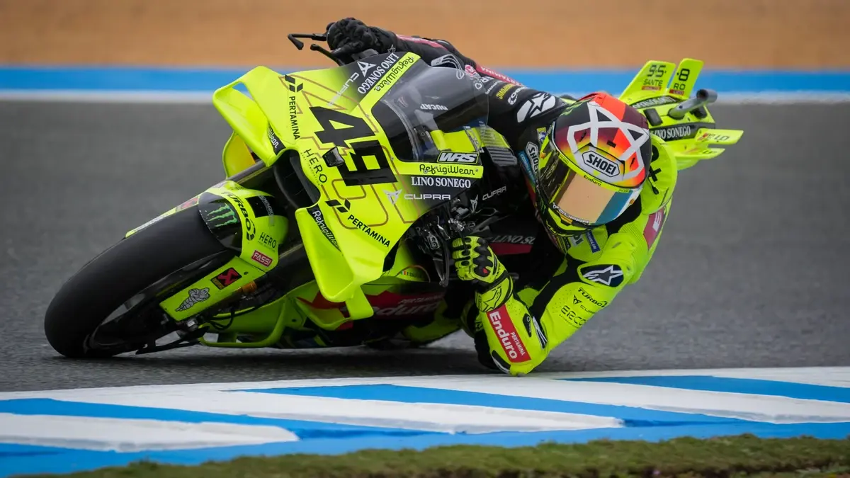 Brotes verdes de Ducati en la primera toma de contacto con el circuito de Jerez